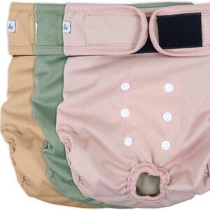 Grecle Washable Female Dog Diapers - Premium Reusable Diapers Size XXL